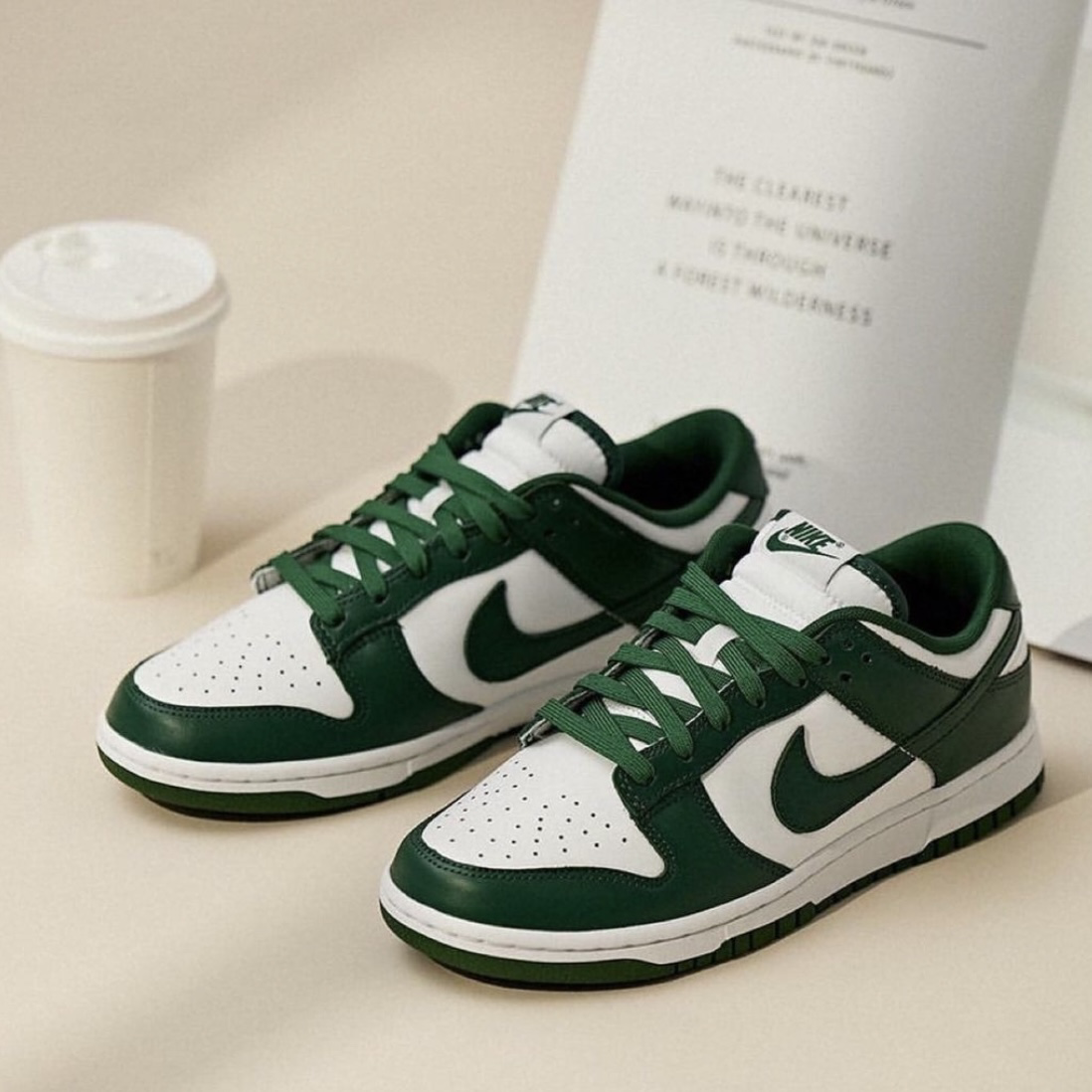 Nike Dunk Low Retro VARSITY GREEN 白綠 大學綠