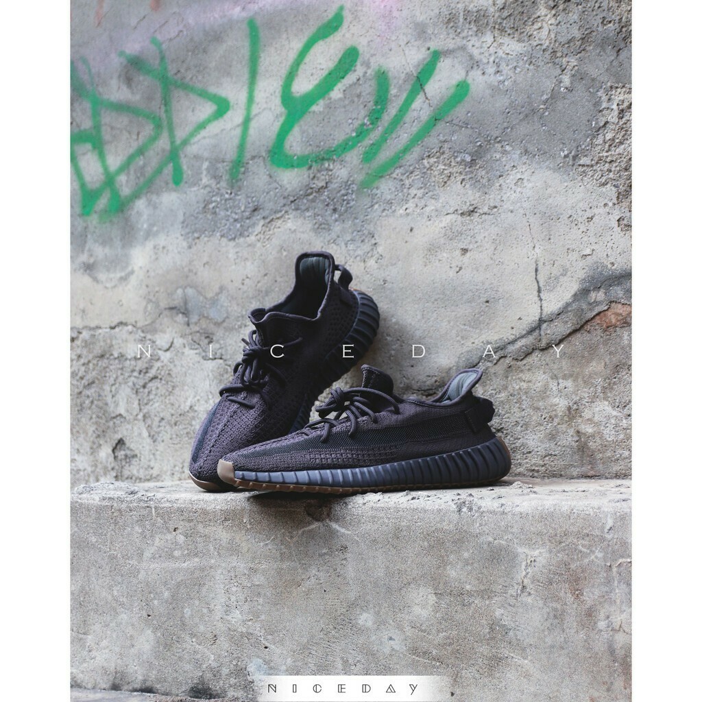 NICEDAY 代購 Adidas YeezyBoost 350 v2 Cinder 黑灰 男女 無反光 FY2903