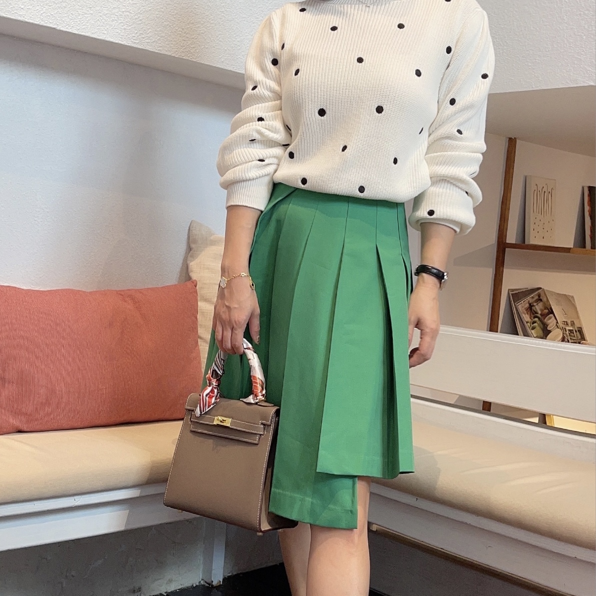 百摺安全內裡裙