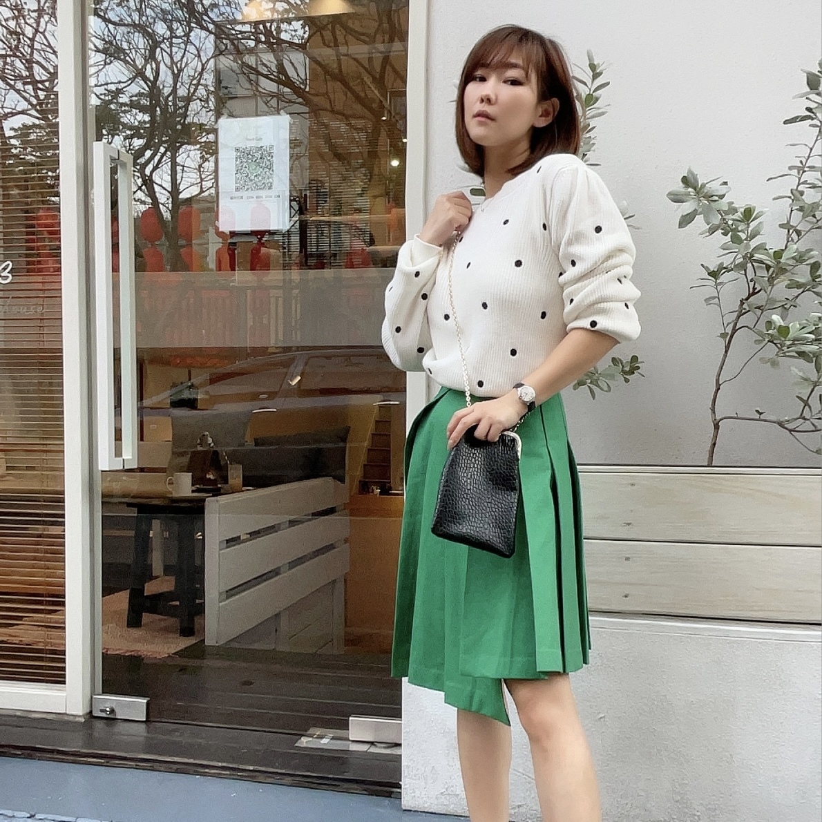 百摺安全內裡裙