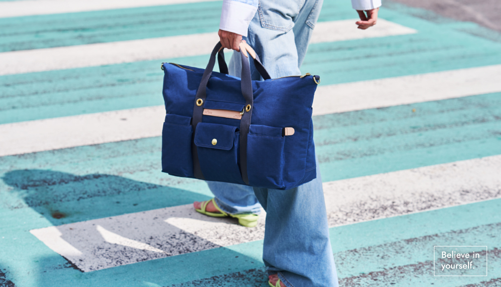 satana Soldier 趣遊行者旅行袋 海軍藍色 SOS3020-225 手提情境照