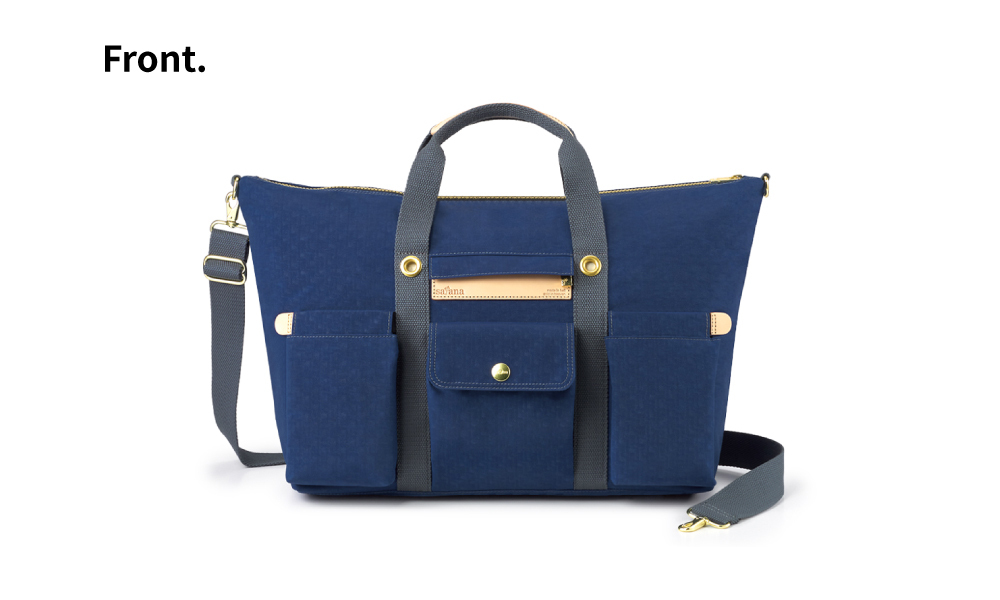 satana Soldier 趣遊行者旅行袋 海軍藍色 SOS3020-225 正面照