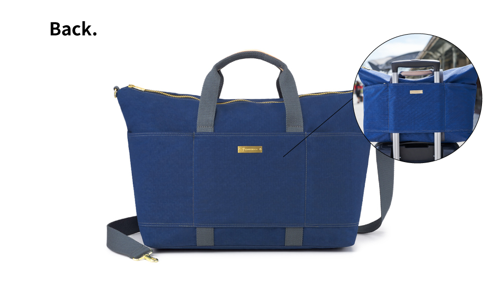 satana Soldier 趣遊行者旅行袋 海軍藍色 SOS3020-225 背面照