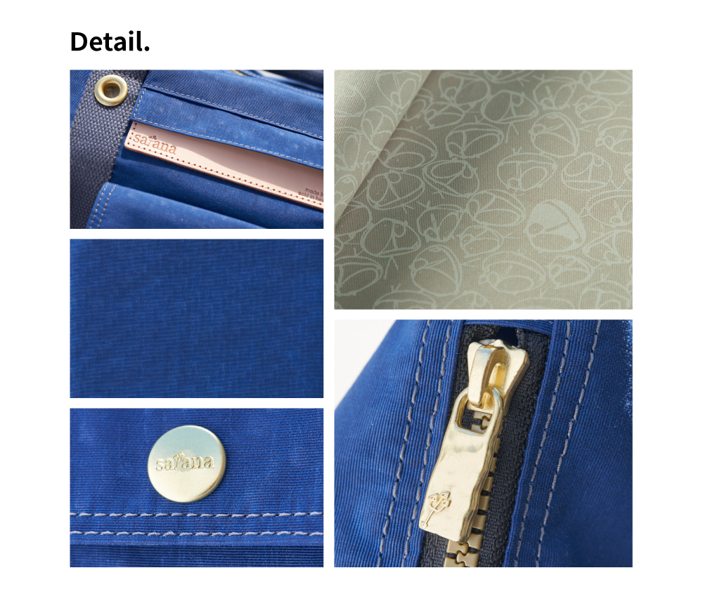 satana Soldier 趣遊行者旅行袋 海軍藍色 SOS3020-225 細節特寫照