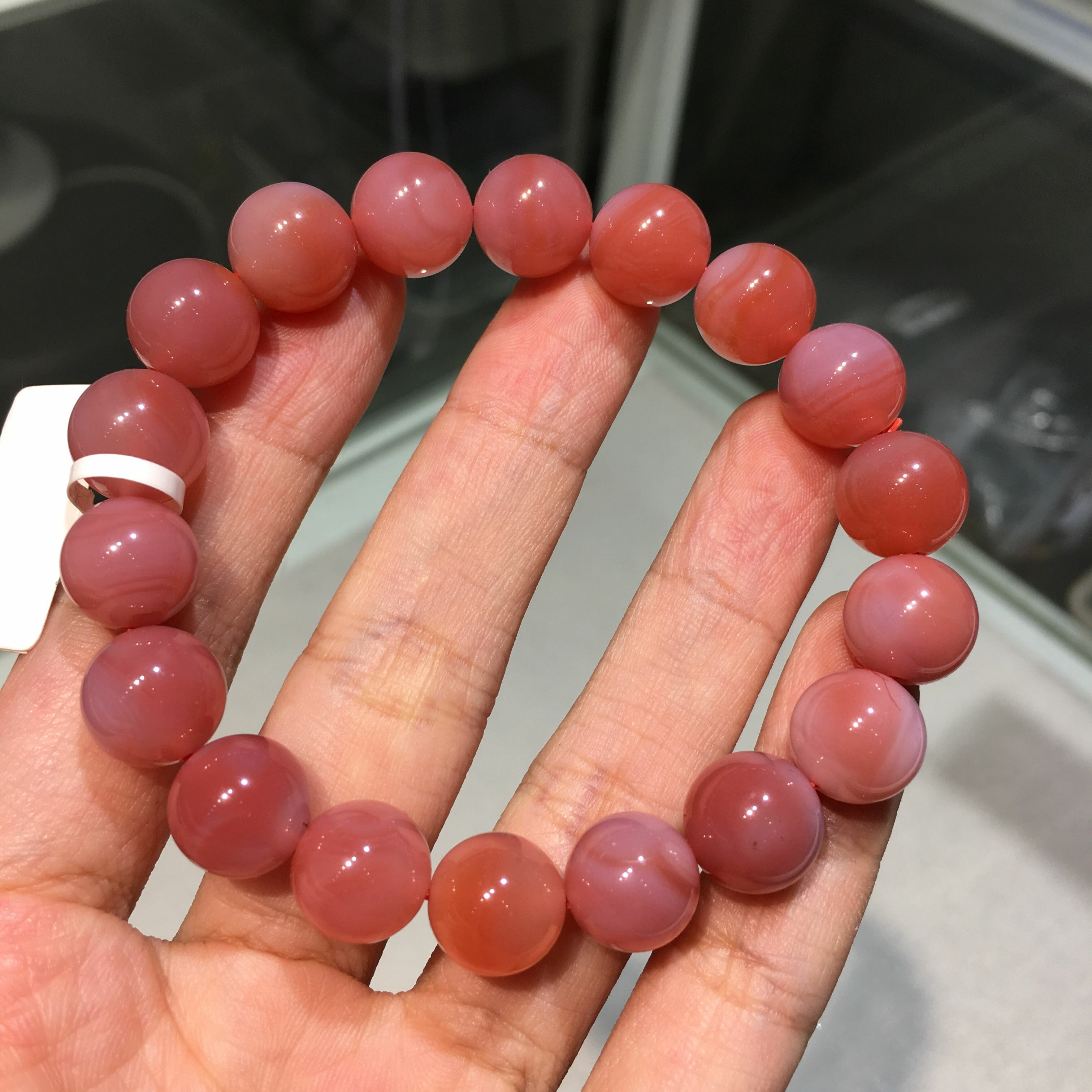 緋紅瑪瑙手串 58117 11mm