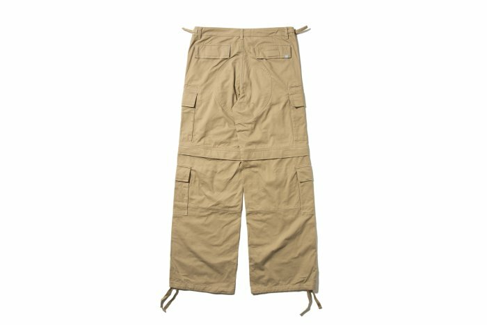 REMIX ’ 22 S/S Washed Zip-Off Cargo Pants[卡其]