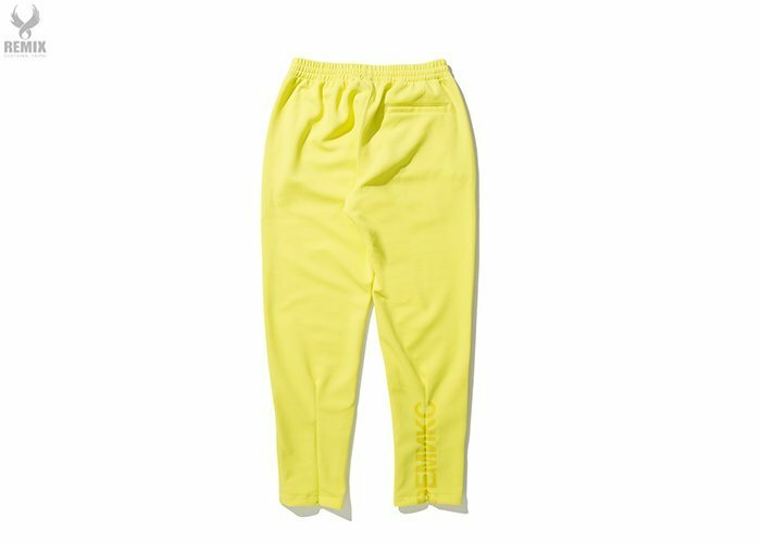 REMIX ’16 A/W TEAM RMX TRACK PANTS [ 螢光黃 ]