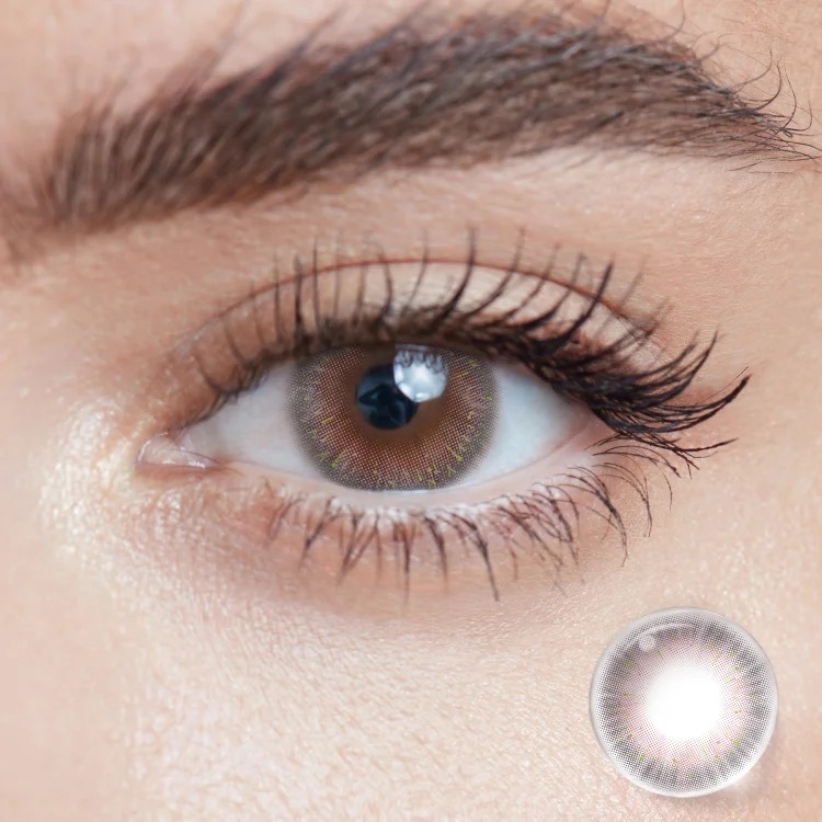 [日拋] moody Lenses 1 Day Cattail Dandelion (Pink & Grey) 日抛隱形眼鏡｜每盒10片