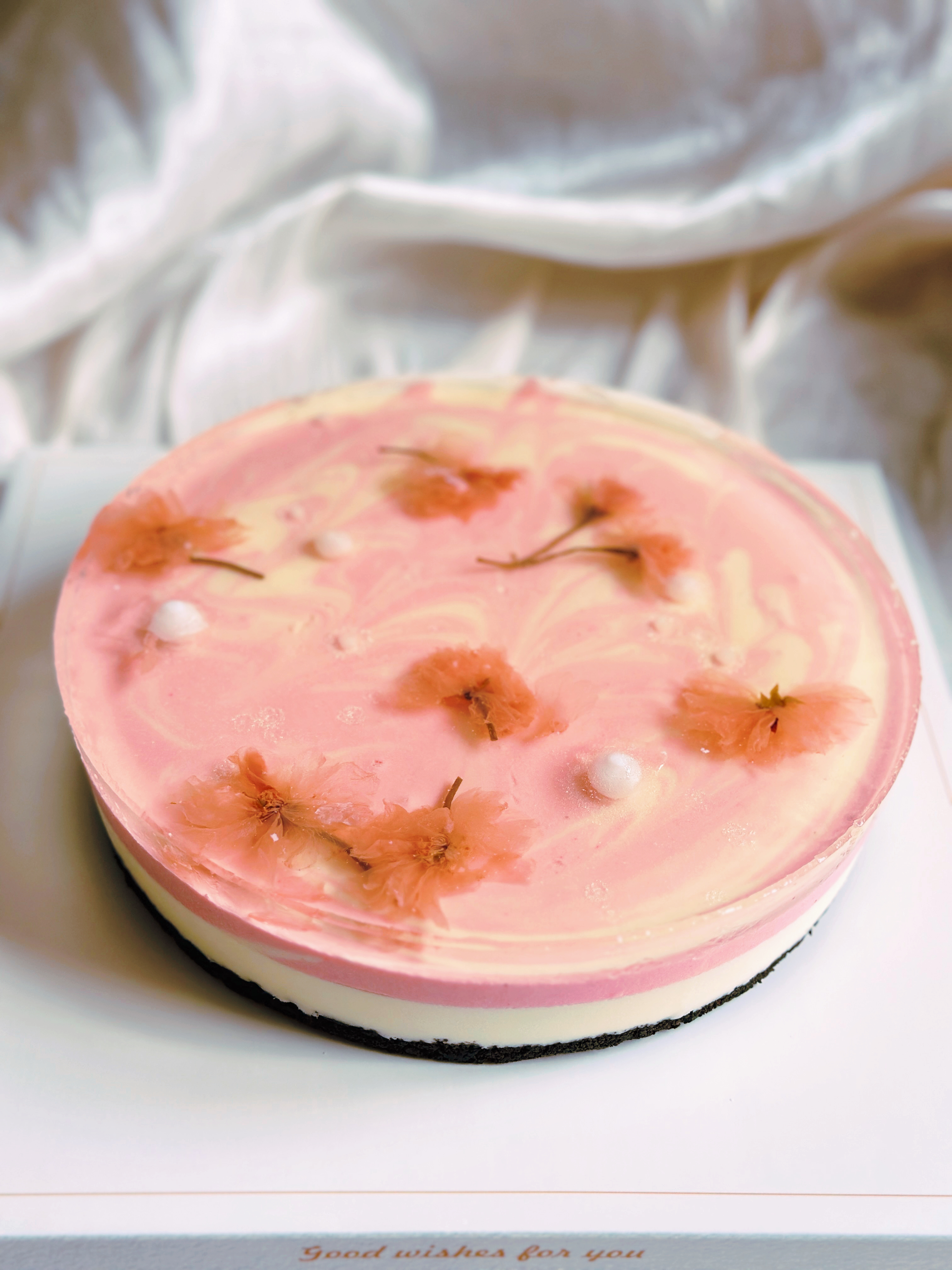 水晶大理石紋蛋糕