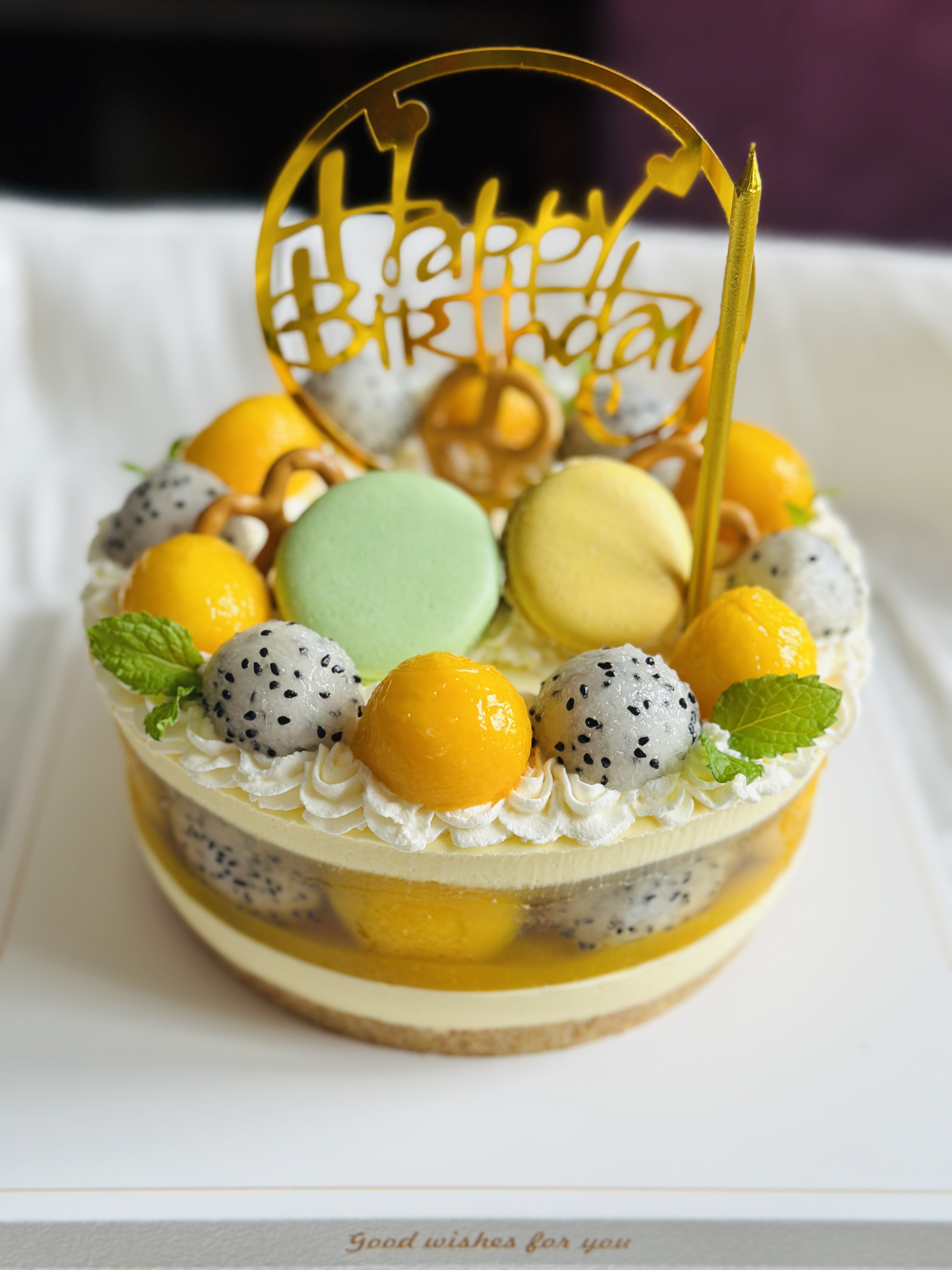 芒果果凍芝士蛋糕