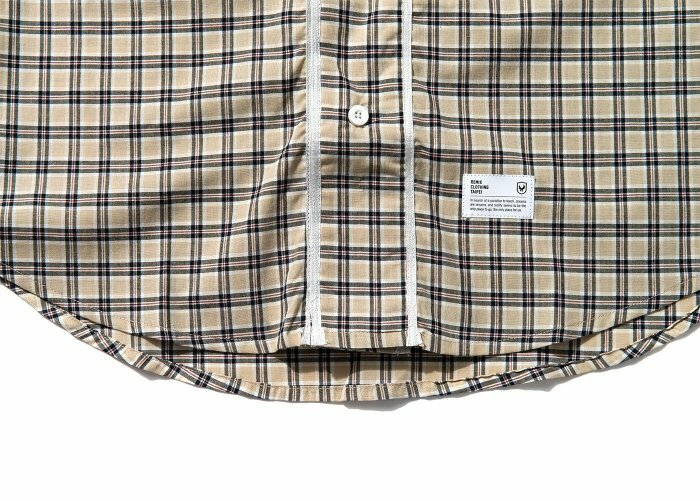 REMIX "PLAID BASEBALL SHIRT" (Khaki)
