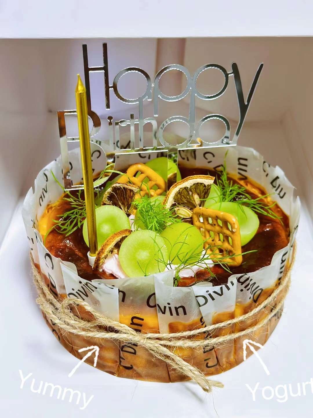 香印提子巴斯克芝士蛋糕