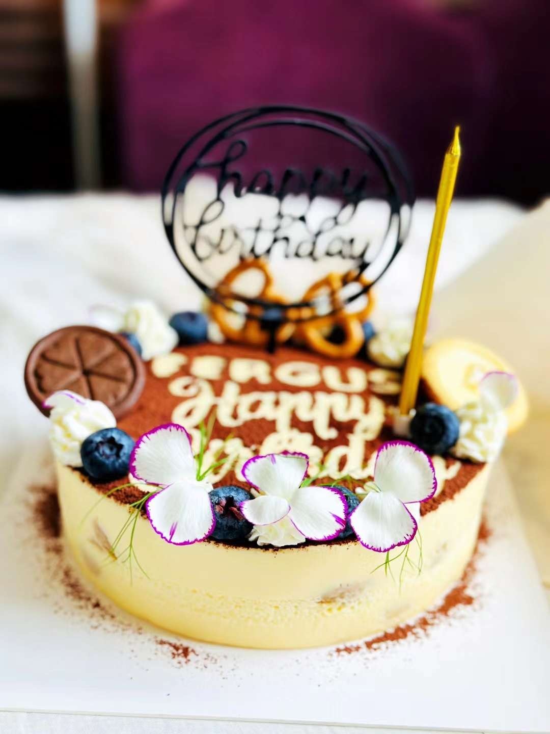 藍莓提拉米蘇 (Tiramisu)