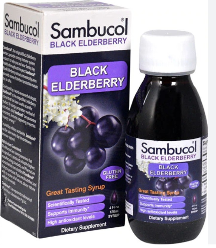 澳洲Sambucol Black Elderberry Syrup黑接骨木有機配方糖浆120ml