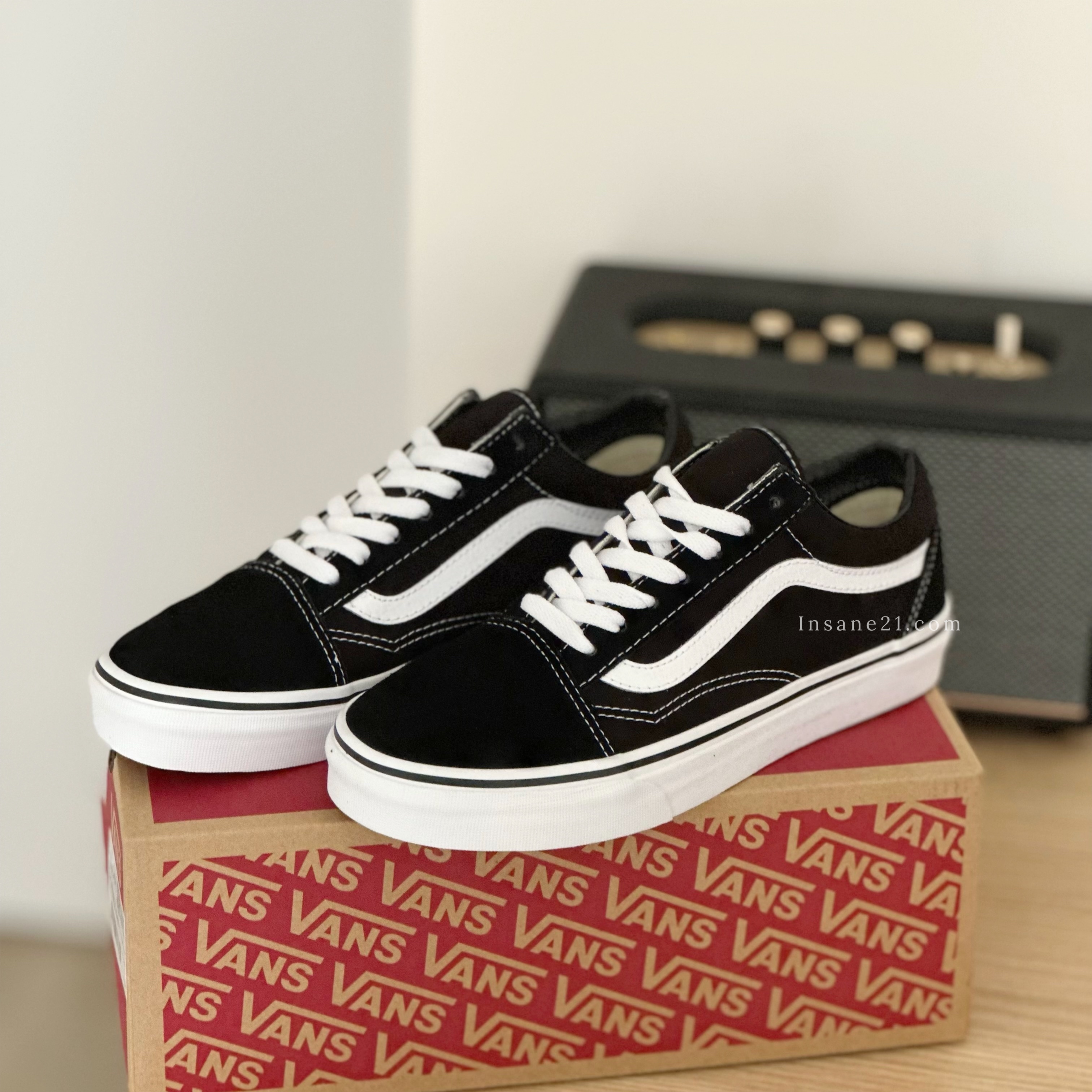 VANS OLD SKOOL 黑白 基本款 情侶鞋