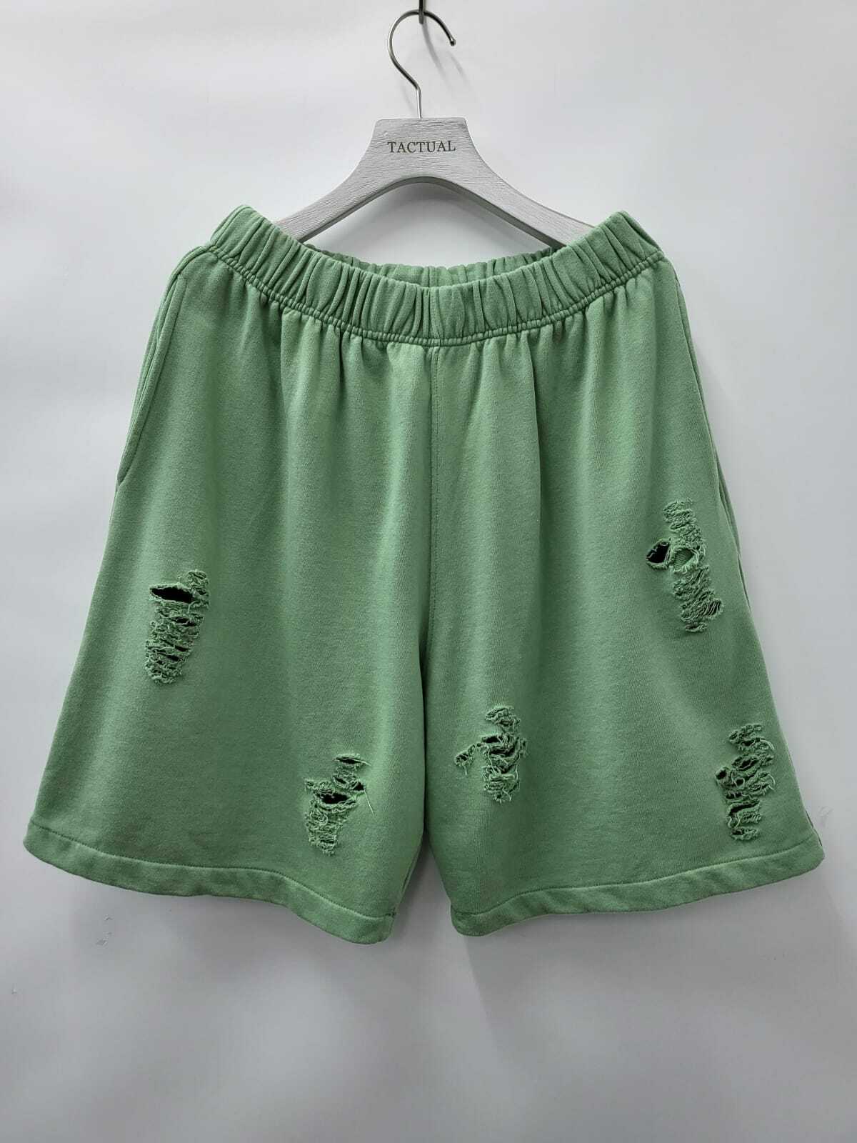 淨色破洞短褲 P2521