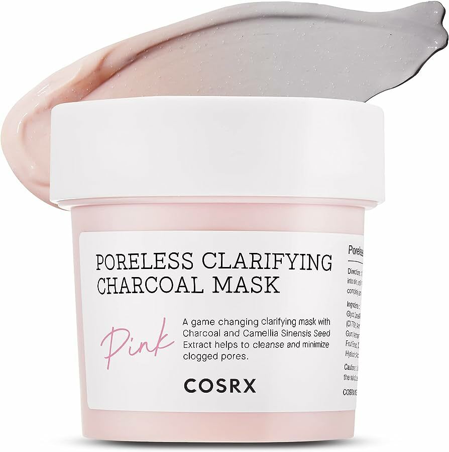 《現貨》COSRX Poreless Clarifying Charcoal Mask Pink