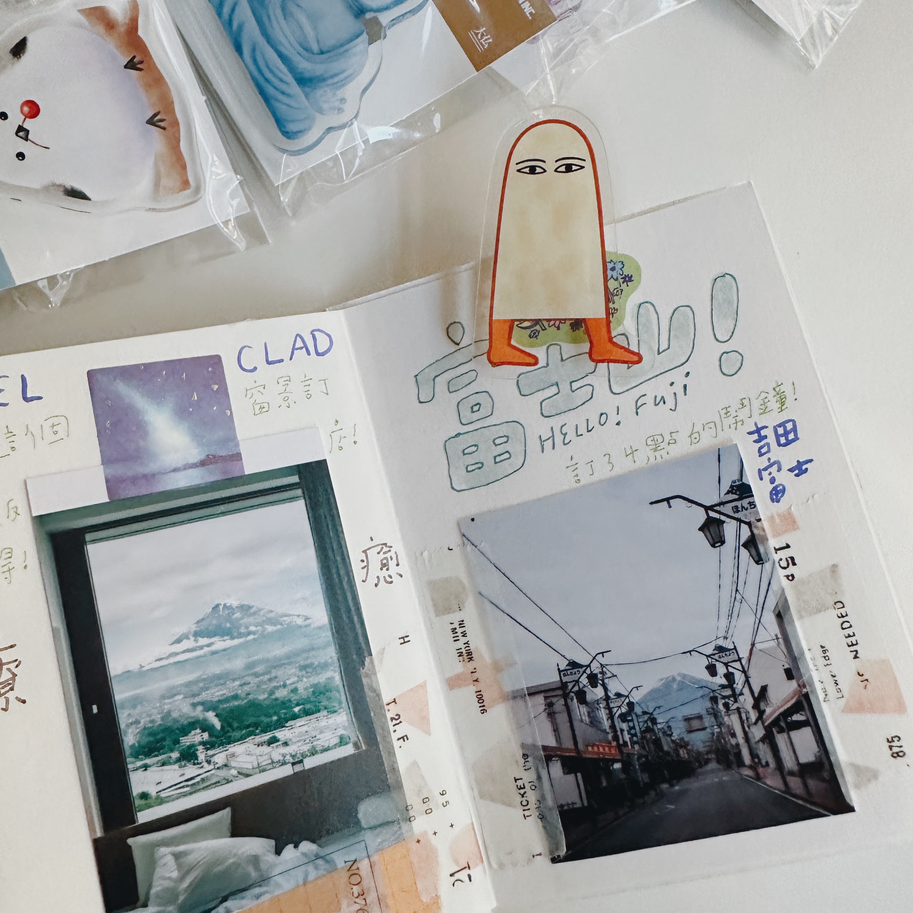 大人的圖鑑 壓克力萬用夾 手帳夾｜日本KAMIO JAPAN