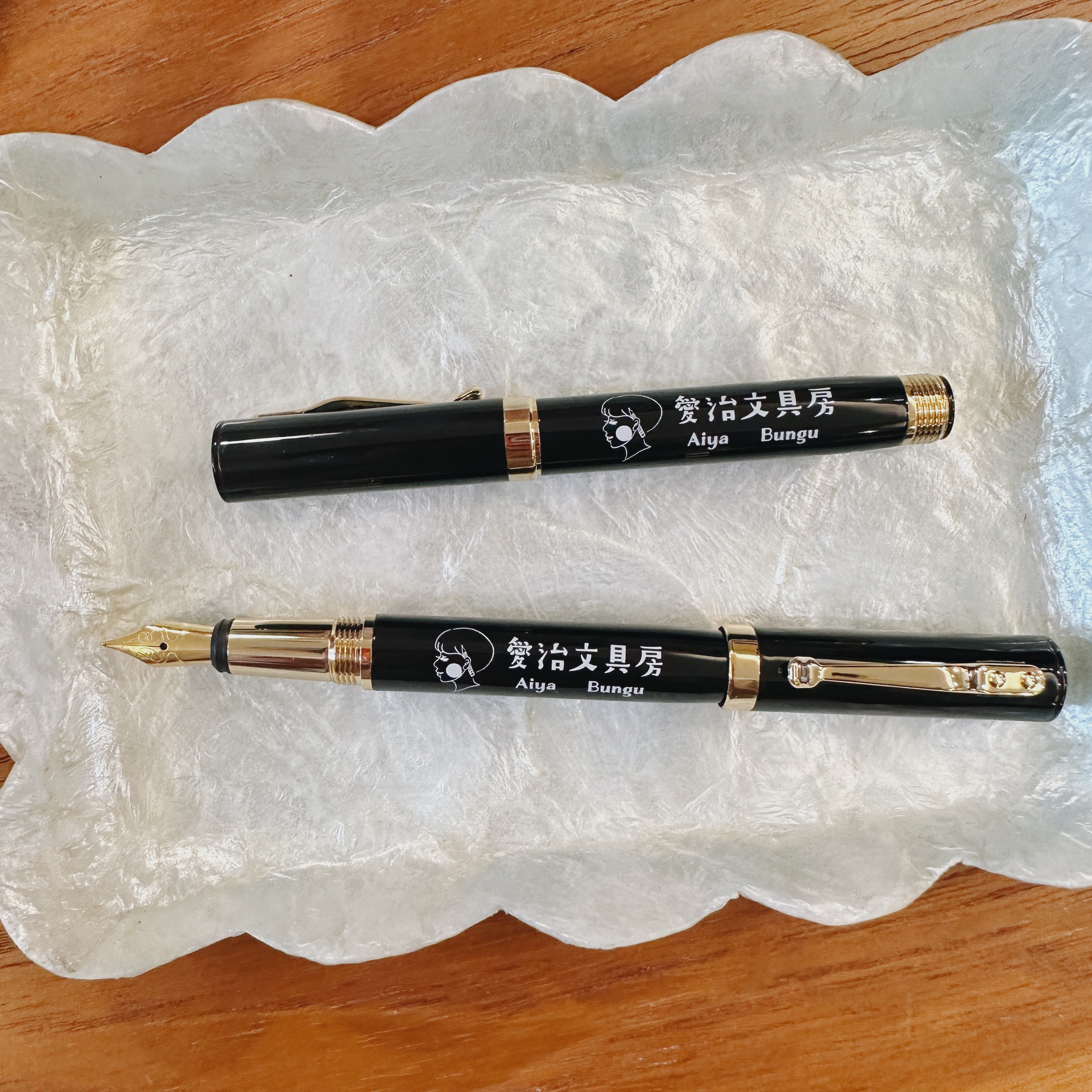 愛治文具房 老派復古短鋼筆 鋼琴黑 8週年新色