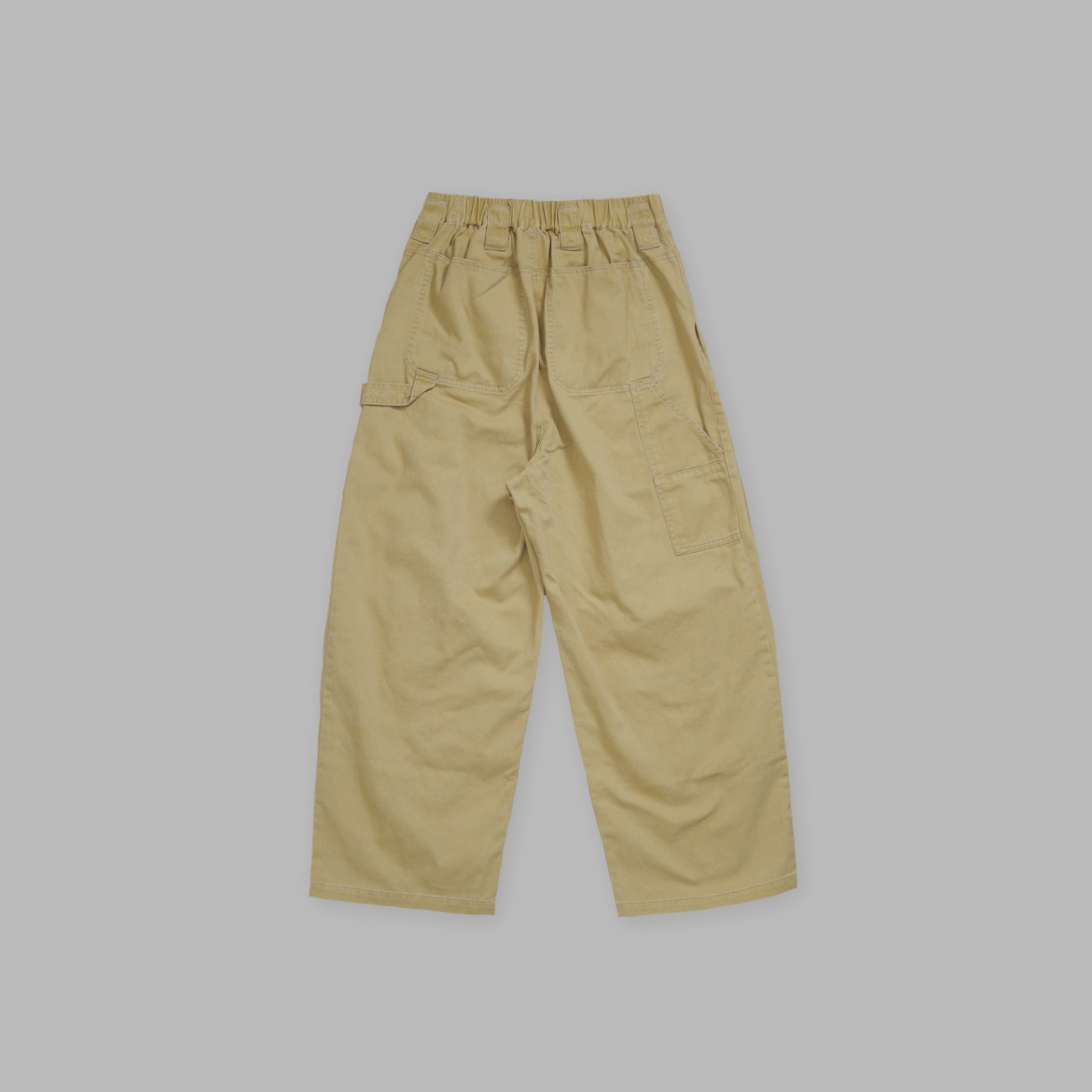 J.P.L. 高腰解構厚磅斜紋畫家褲 ╭ 2色 ╮