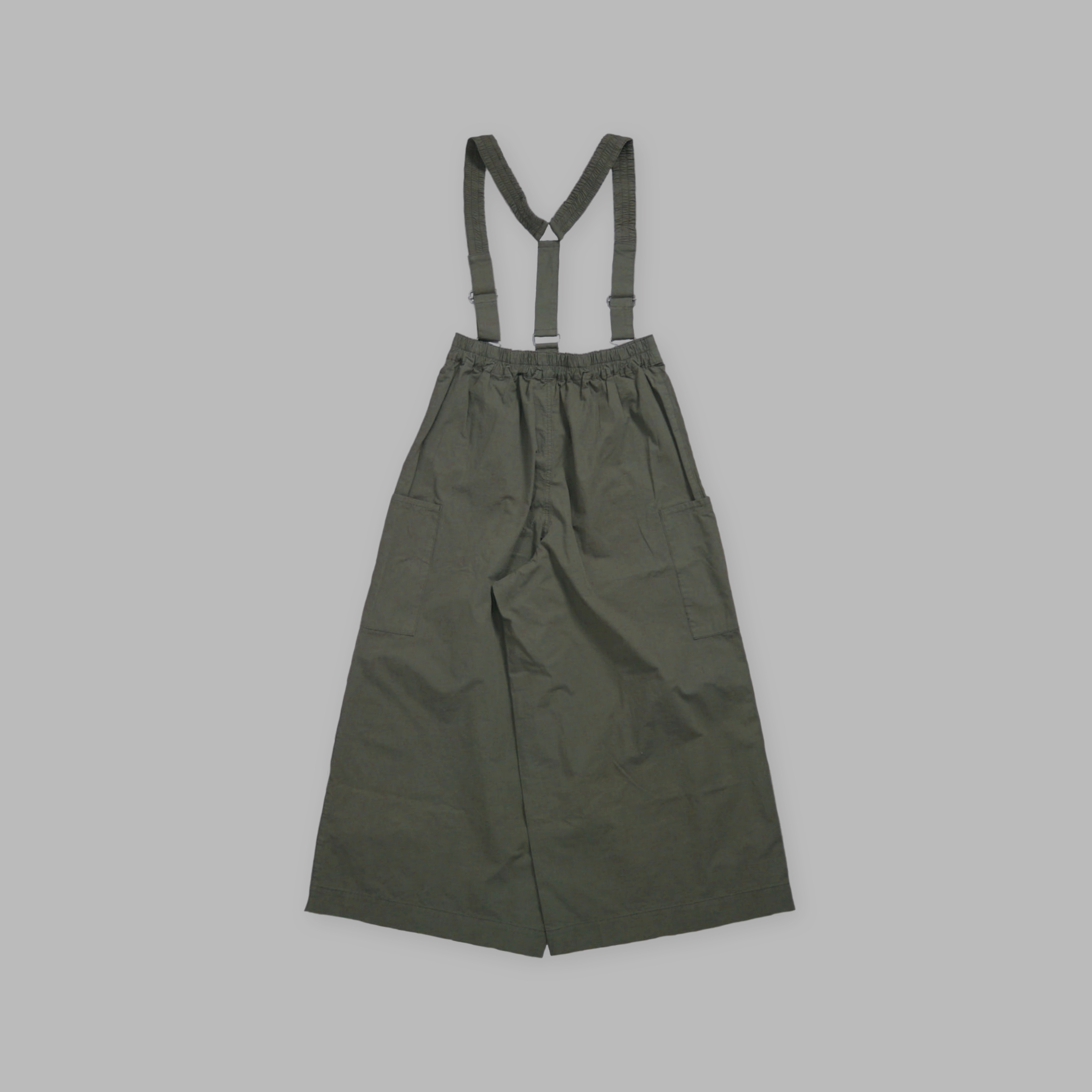 J.P.L. 吊帶平織棉工作寬褲 ‹ 可拆卸 › ╭ 2色 ╮