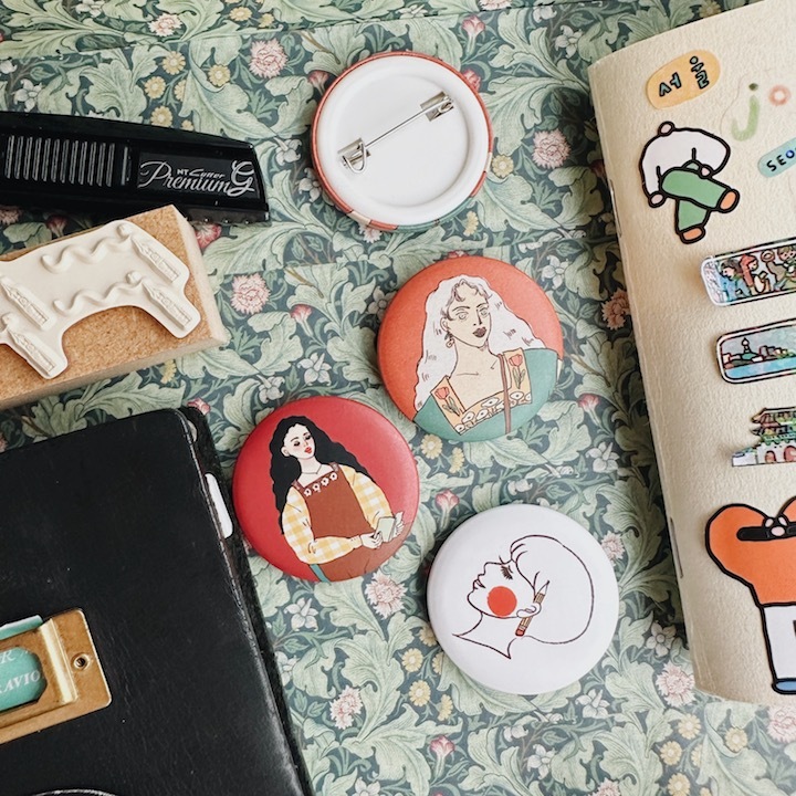 愛治紀念小徽章｜愛治文具房