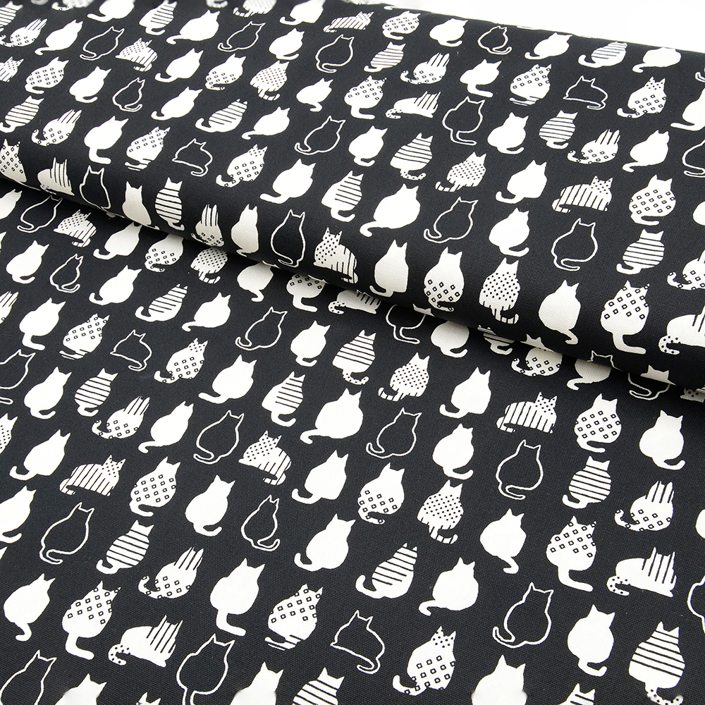 進口棉布-背影貓(一尺) 日製