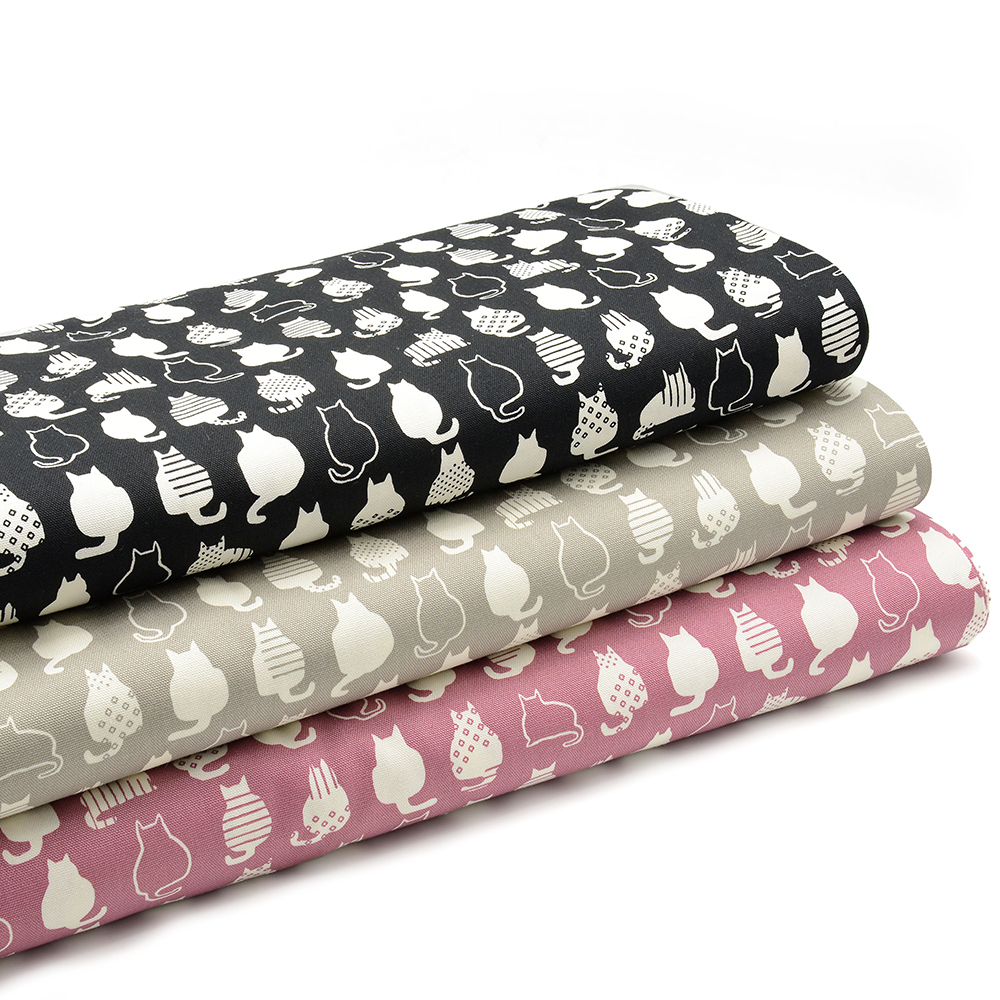 進口棉布-背影貓(一尺) 日製
