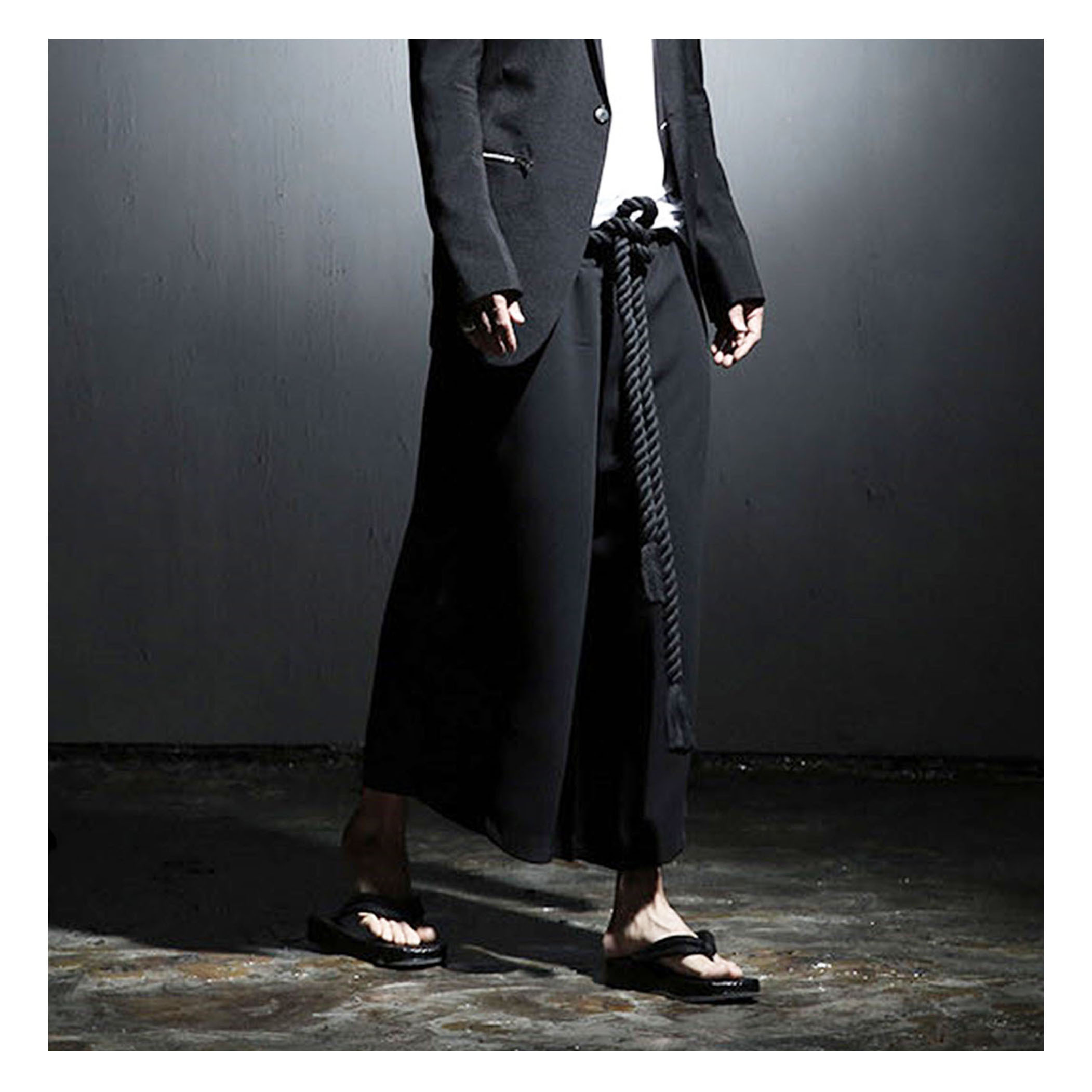 男。九分褲裙 (立體廓形)