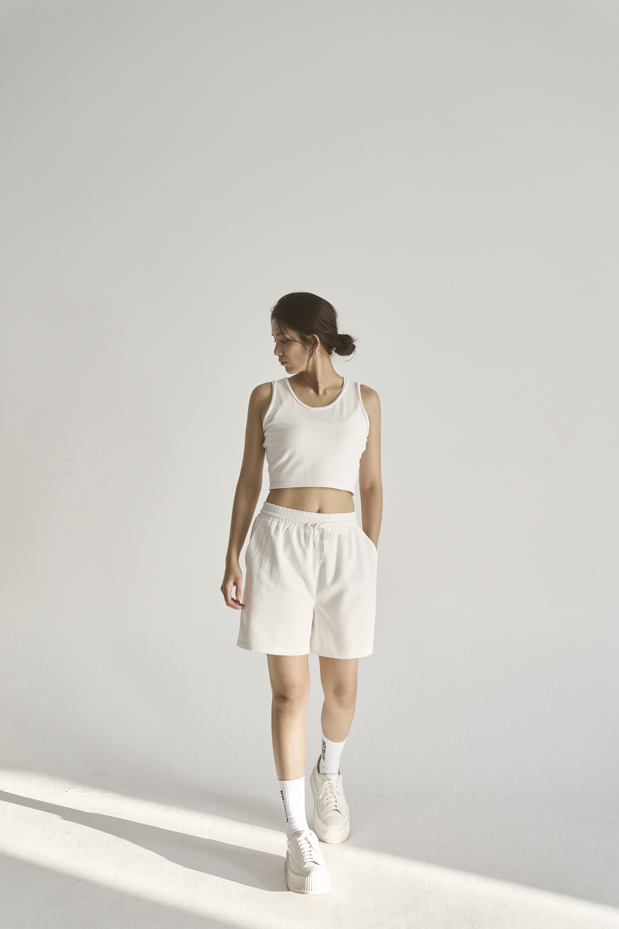 短版合身針織背心(現貨)