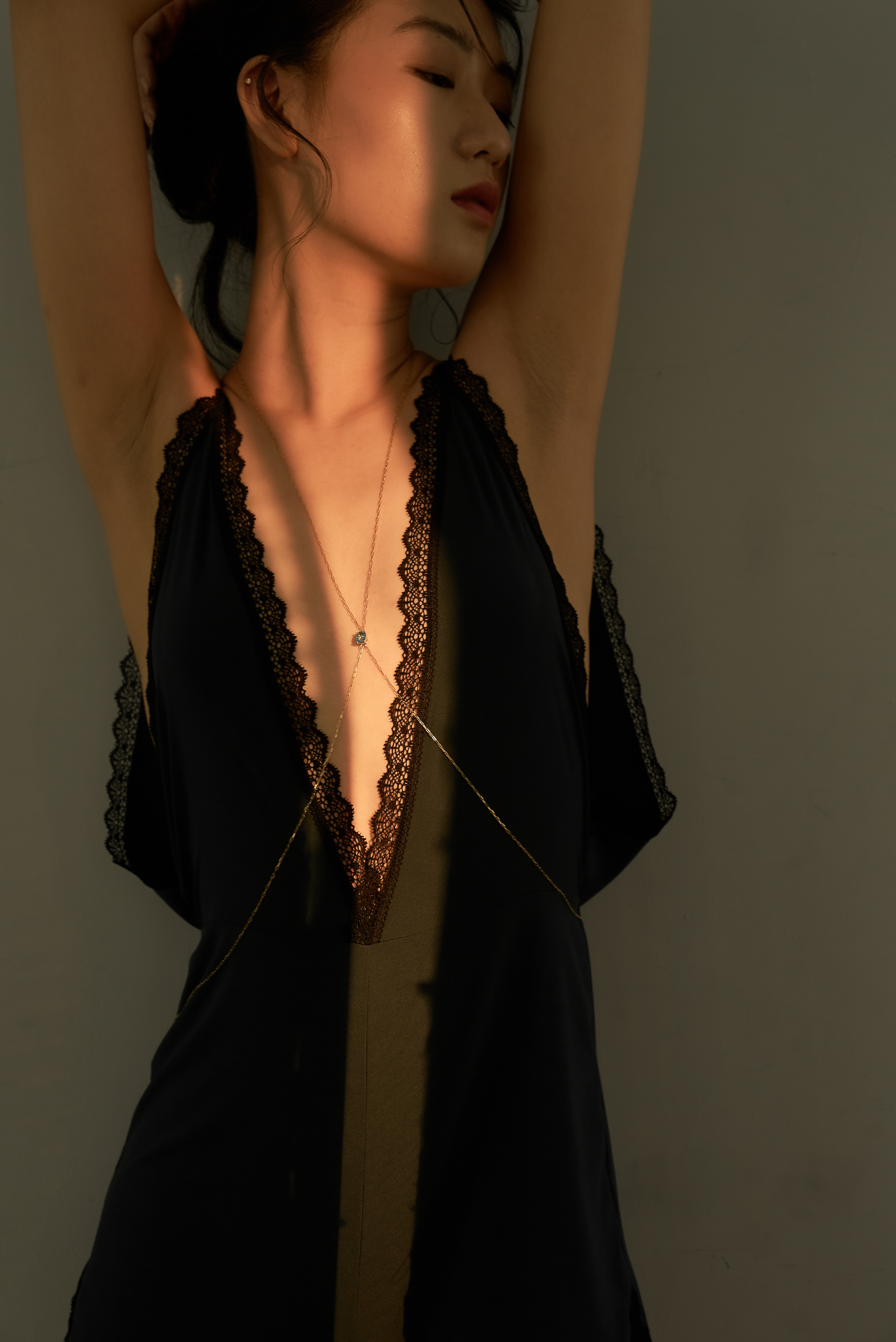 Lucky Apatite Body Chain