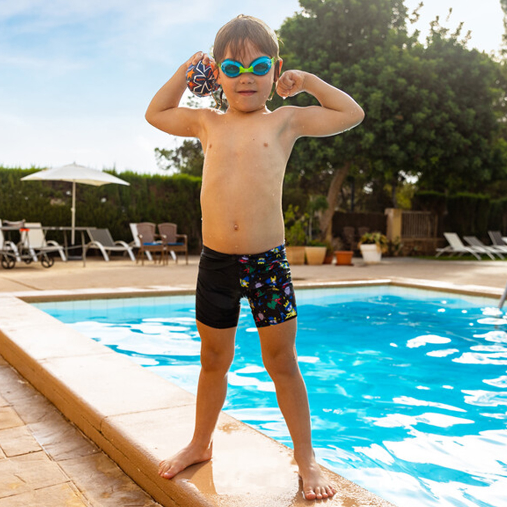 ZOGGS 幼童《童趣搖滾夢》五分泳褲