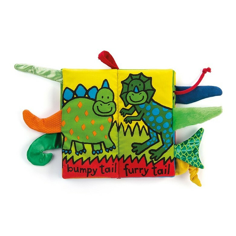 JELLYCAT Dino Tails Book