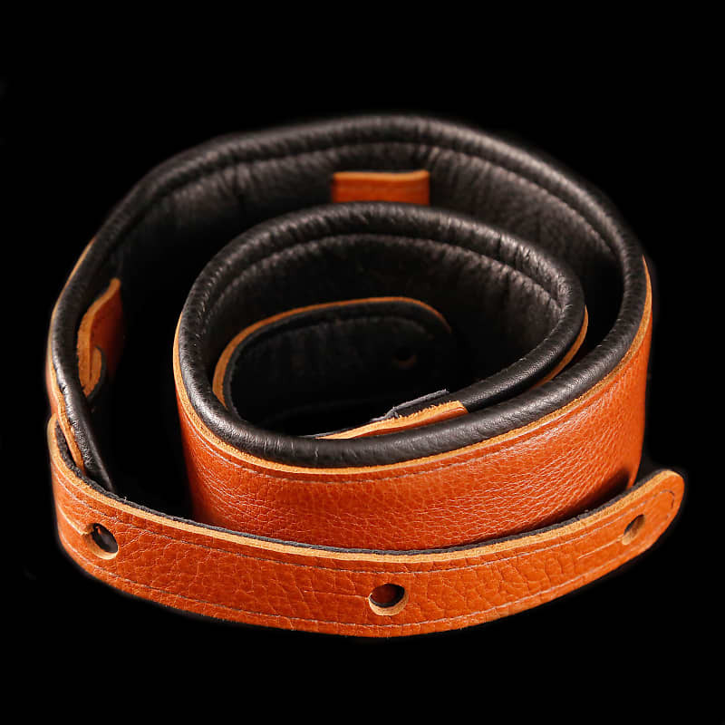 Taylor Taylor 背帶 皮革吉他背帶 棕褐色 British Tan TLOP-4129-25 第 3 張圖片｜三峽吉他 / Bass