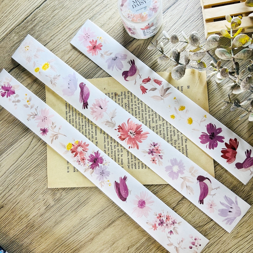wwiinngg．親愛的戴西 4cm日本和紙膠帶 <整捲/分裝>