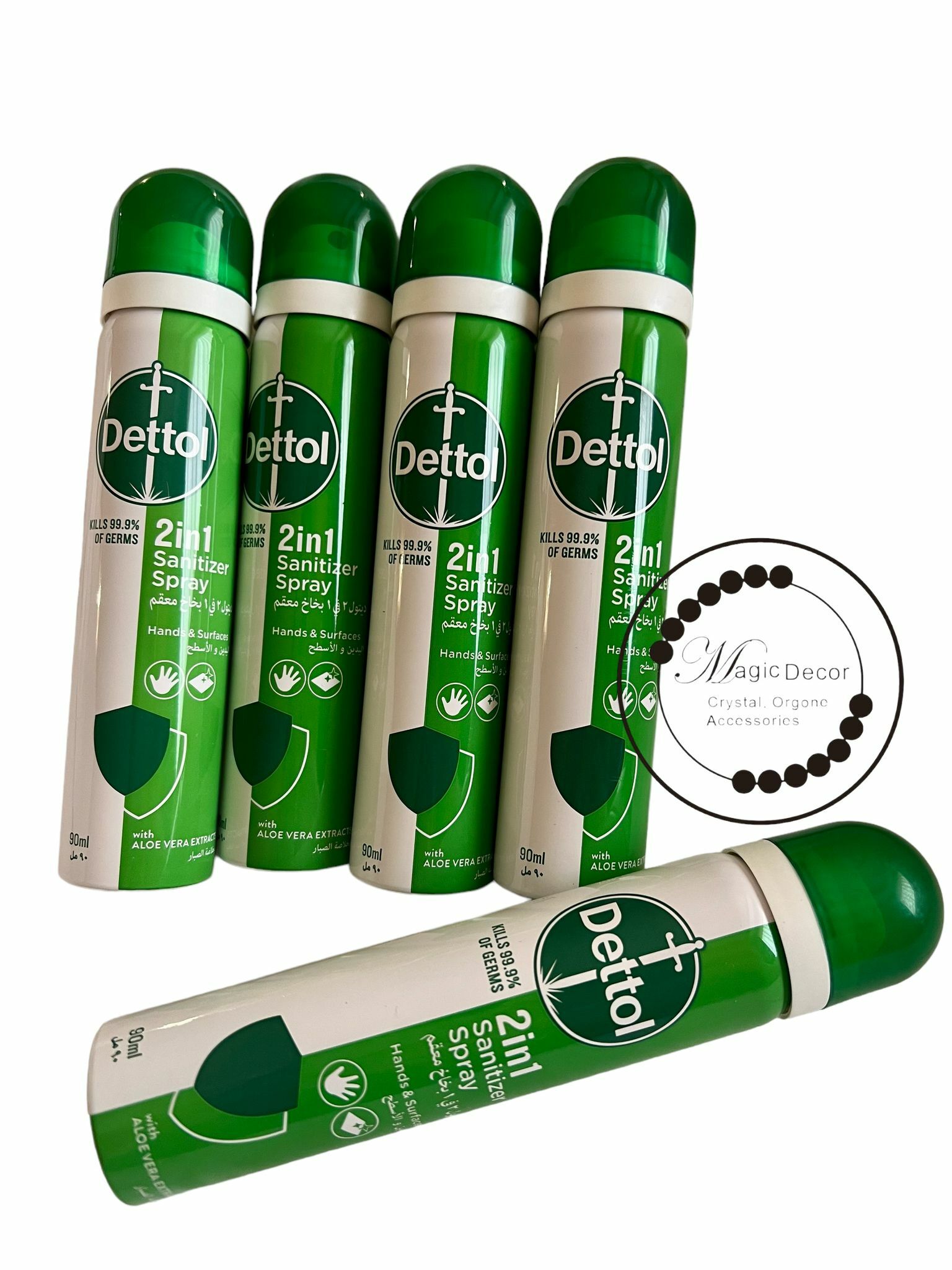 0801-A3 99.9% 殺菌噴霧裝酒精清洗及雙手清潔噴霧80ml （杜拜限定版）