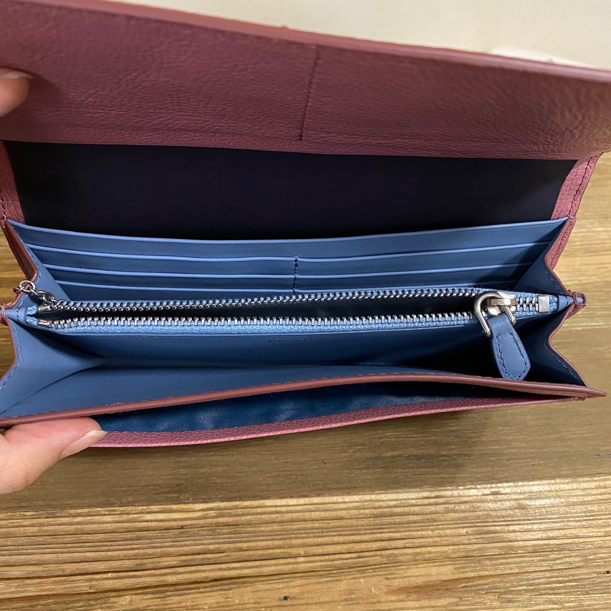 Unused] Prada long wallet pink