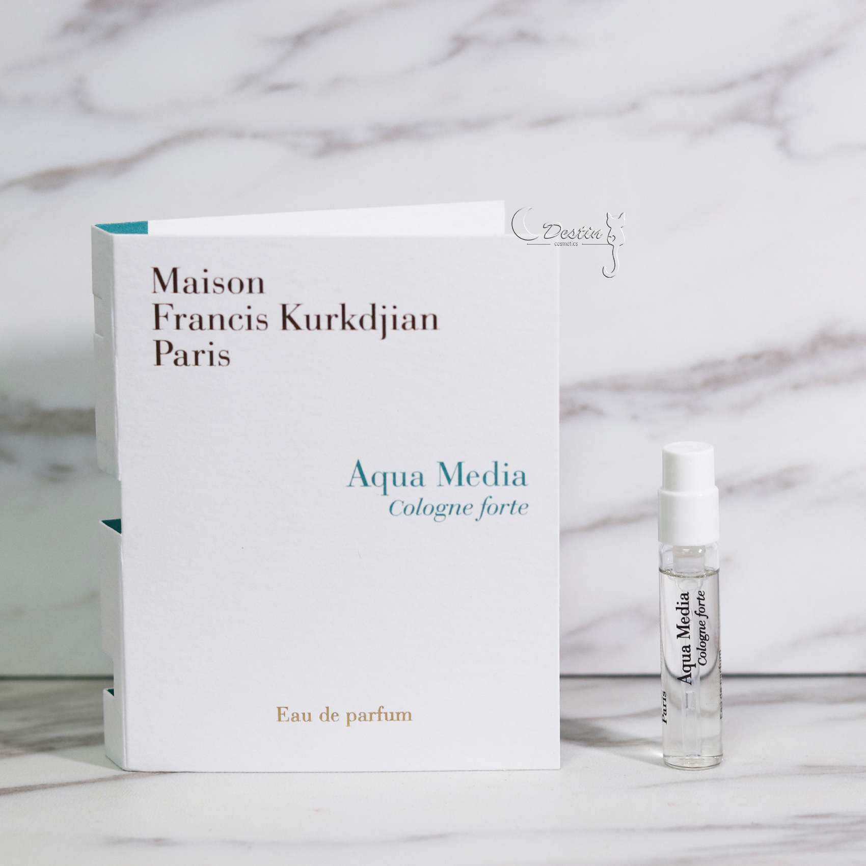 MFK 中間之水Aqua Media Cologne forte 中性淡香精2mL 全新試管香水可噴式