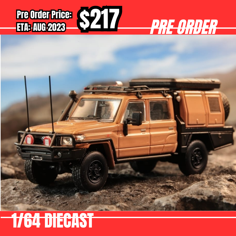 PO-$217 * Autobots Models * 1:64 Land Cruiser LC79 Pickup Sands [01/08]