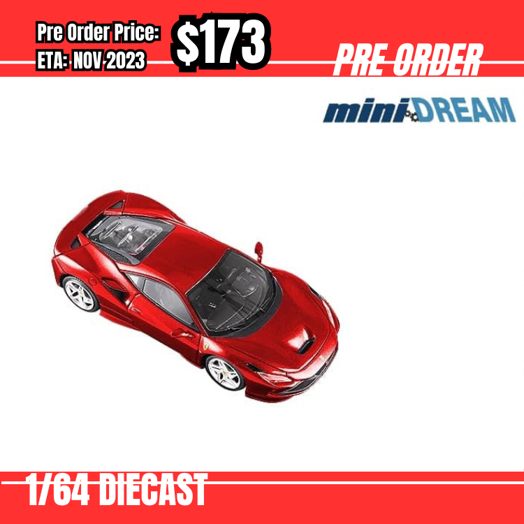 PO-$173 * miniDREAM * 1:64 F8 Tributo Metallic Red [01/08]