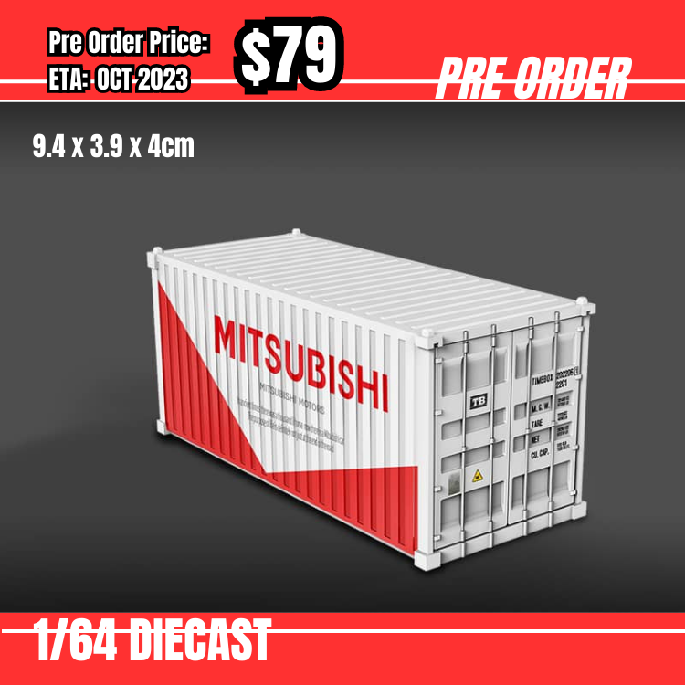 PO-$79 * MoreArt * 1:64 Mitsubishi Container [01/08]