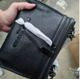 [S] KARL LAGERFELD ALEXI PEEKING CHOUPETTE HOBO CROSSBODY,BLACK, 194775044328 (SKL686)