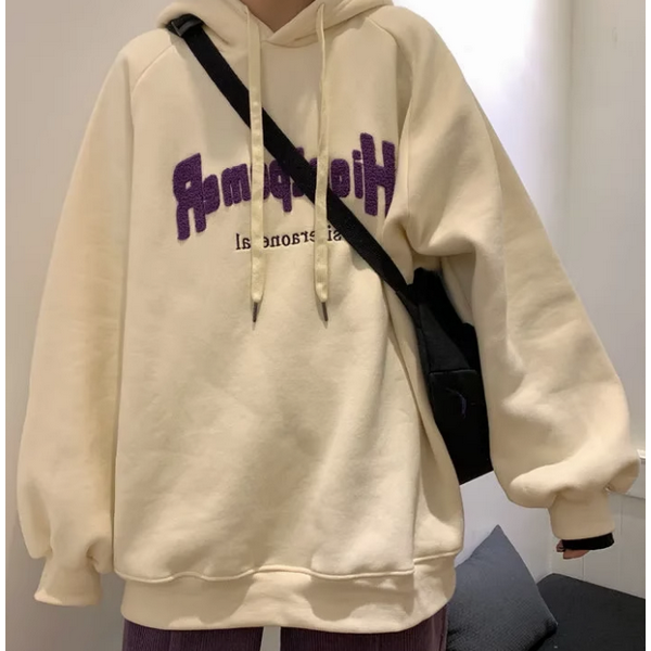 加絨連帽衛衣