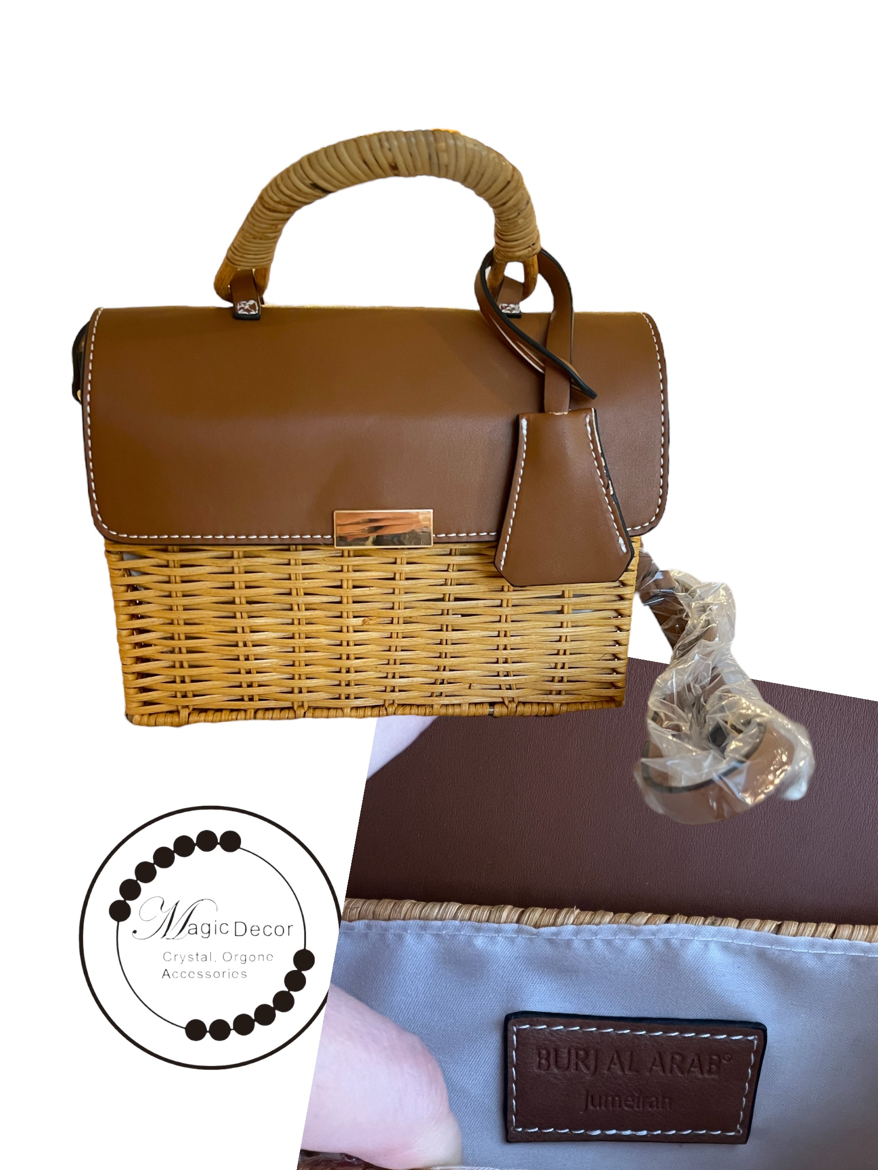 7星級 杜拜帆船酒店品牌皮革藤籃豆腐包