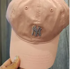 [S] MLB ROOKIE NEW YORK YANKEES BALL CAP,LIGHT PINK, , 7ACP7703NGP003-50PKL (SMLB273)