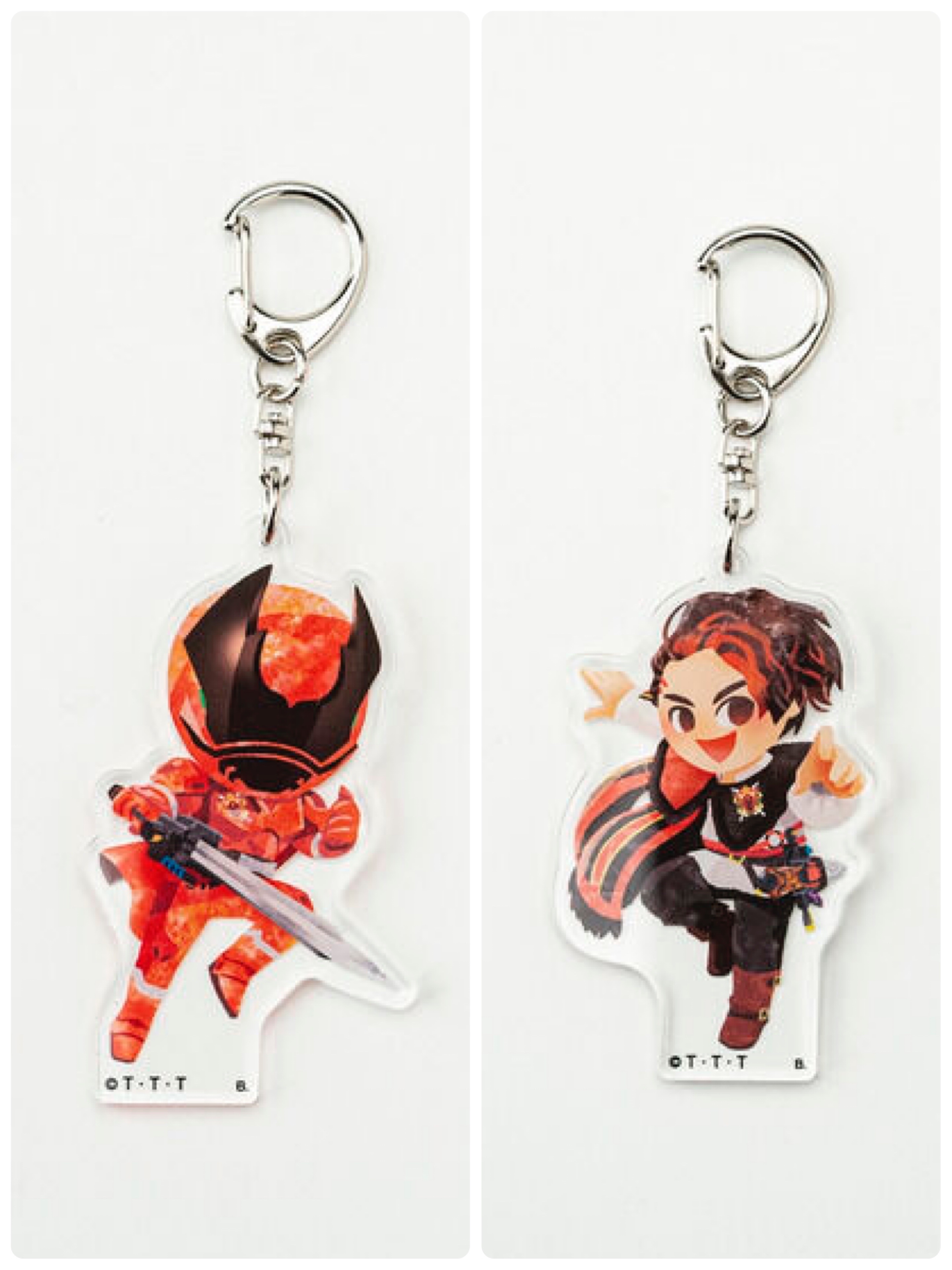 Pbandai 預訂2024/5月 王様戦隊キングオージャー　デフォルメ　アクリルチャーム（全12種）鎖匙扣