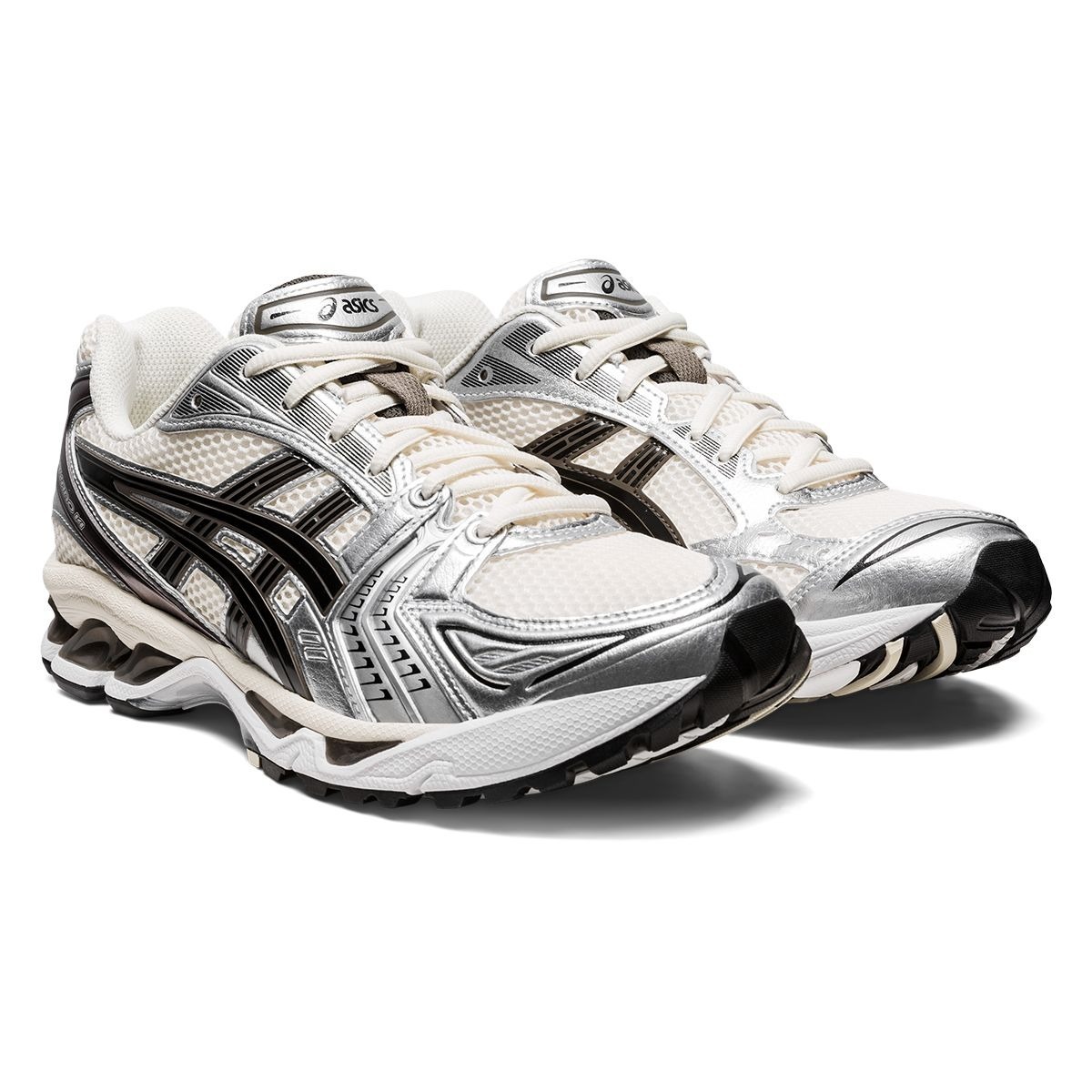 Asics Gel-Kayano 14 Cream Black 復古慢跑鞋奶油銀河黑線