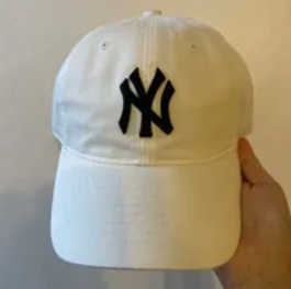 [S] MLB N-COVER UNSTRRUCTURED BALL CAP NY YANKEES,WHITE,, 3ACP6601NK0059-50WHS (SMLB272)