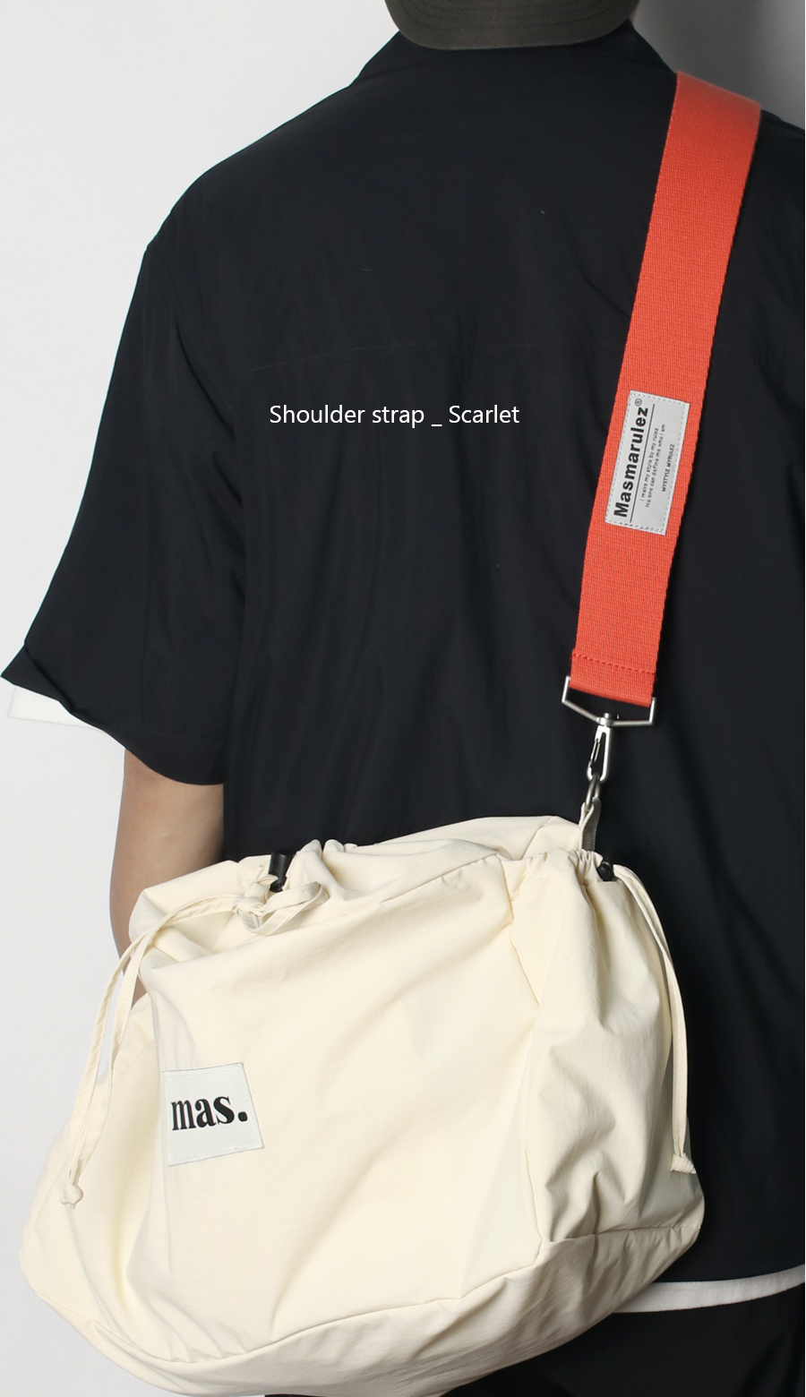 ★masmarulez★ Daily string bobu bag _ gray Daily string bobu bag _ gray : Masmarulez [마스마룰즈]