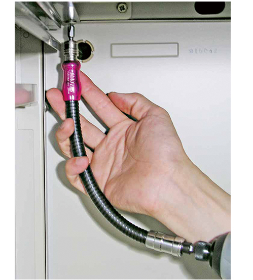 日本"SUNFLAG"(300mm長)強力雙層保護軟軸批咀